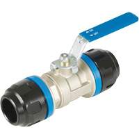 Standard Ball Valve, Aluminum, Manual, 1", Push Rock Safety Industrial Ltd