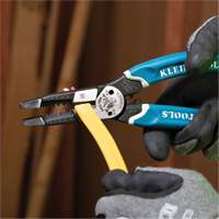Klein-Kurve&reg; Heavy-Duty Wire Stripper, Cutter & Crimper Multi-Tool, 8-1/4" L, 8 - 20 AWG Rock Safety Industrial Ltd