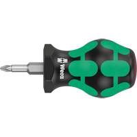 Stubby Phillips Screwdriver, #1, 4" L, Plastic Handle Rock Safety Industrial Ltd