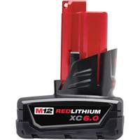 Bloc-piles M12 Redlithium XC 6.0, Lithium-ion, 12 V, 6 Ah Rock Safety Industrial Ltd
