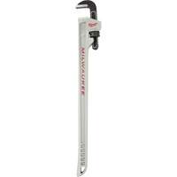 Cl&eacute; &agrave; tuyau avec manche Powerlength, Cap des m&acirc;choires 1-1/2", Longueur 10" Rock Safety Industrial Ltd