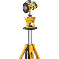 Lampe sans fil sur tr&eacute;pied 20V Max, DEL, 3000 lumens, Boîtier en Plastique Rock Safety Industrial Ltd