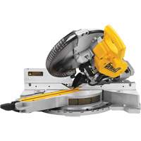 Double-Bevel Sliding Compound Mitre Saw, 12", 15 A, 120 V Rock Safety Industrial Ltd