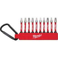 Shockwave Impact Driver Bit Set, Square, #2, 1/4" Drive Rock Safety Industrial Ltd