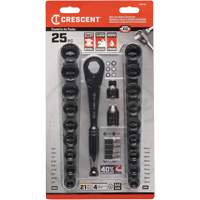 Mechanic's Tool Set, 25 Pcs, 3/8" Drive Size Rock Safety Industrial Ltd