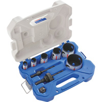 Plumber Bi-Metal Hole Saw Set, 9 Pieces Rock Safety Industrial Ltd