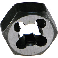 Drillco&reg; Hex Pipe Die, 3/4"-14 Thread, Carbon Rock Safety Industrial Ltd