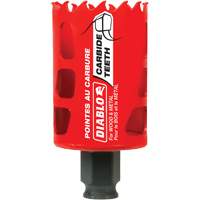 Scie cloche pour bois et m&eacute;tal, 1-3/4", Profondeur de la coupe 2-3/8", Carbure Rock Safety Industrial Ltd
