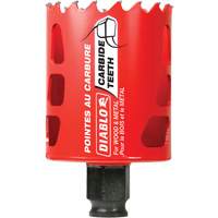 Scie cloche pour bois et m&eacute;tal, 2", Profondeur de la coupe 2-3/8", Carbure Rock Safety Industrial Ltd