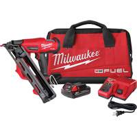 M18 Fuel 15 Gauge Finish Nailer Kit, 18 V, Lithium-Ion Rock Safety Industrial Ltd