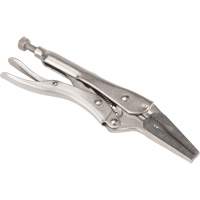Locking Pliers with Wire Cutter, 6-1/2" Length, Long Nose Rock Safety Industrial Ltd