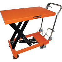 SLC-1100 SLC Series Hydraulic Scissor Lift Cart, 39" L x 21" W, 1100 lbs. Cap. Rock Safety Industrial Ltd