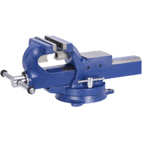 JADV-6 &eacute;tau d'&eacute;tabli super robuste, Largeur des m&acirc;choires 6", Profondeur de la gorge 3-6/10" Rock Safety Industrial Ltd