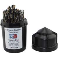 Two-Tone 29-Piece Mechanic's Drill Set, High Speed Steel Rock Safety Industrial Ltd