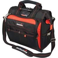 Lighted Technician's Tool Bag, Ballistic Polyester, Black/Red Rock Safety Industrial Ltd