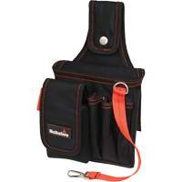 Small Technician's Pouch, Ballistic Polyester, Black/Red Rock Safety Industrial Ltd