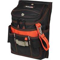 Medium Zip-Top Utility Pouch, Multiple Tool Holder, Ballistic Polyester Rock Safety Industrial Ltd