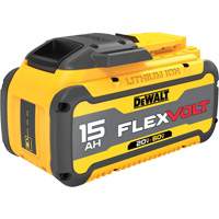 Flexvolt&reg; Max* Battery, Lithium-Ion, 20 V/60 V, 15 Ah Rock Safety Industrial Ltd