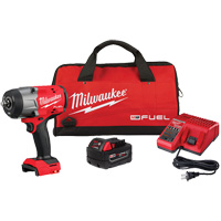 M18 Fuel High Torque Impact Wrench with Friction Ring Kit, 18 V, 1/2" Socket Rock Safety Industrial Ltd