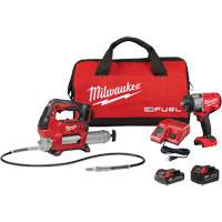 M18 Fuel HTIW with Friction Ring & Grease Gun Combo Kit, Lithium-Ion, 18 V Rock Safety Industrial Ltd