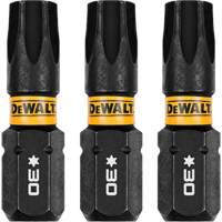 Forets pour tournevis &agrave; chocs FLEXTORQ 3 mcx, Torx, T-30, Prise 1/4" Rock Safety Industrial Ltd