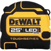 Ruban &agrave; mesurer &agrave; lampe DEL TOUGHSERIES, 25' Rock Safety Industrial Ltd