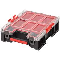 Organisateur moyen haut avec bacs Arx, 10-2/5" x 14-3/10" x 4-1/5", Noir Rock Safety Industrial Ltd