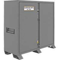 Armoire de rangement pour le chantier, Acier, 47,5 pi³, Gris Rock Safety Industrial Ltd