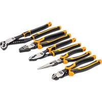 PITBULL Cushion Grip Pliers Set in Foam Storage Tray, 5 Pieces Rock Safety Industrial Ltd
