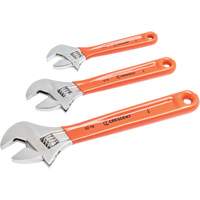 Cushion Grip Wrench Set, Adjustable, 3 Pieces Rock Safety Industrial Ltd