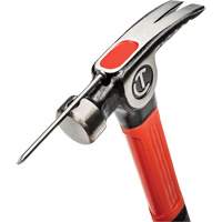 Marteau d'usage g&eacute;n&eacute;ral, 16 oz, Prise en Fibre de verre/Coussin&eacute;e, 14" lo Rock Safety Industrial Ltd