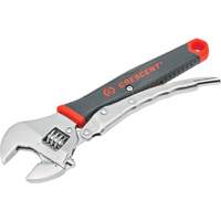 Cl&eacute; bimat&eacute;riau verrouillable et ajustable, 10" lo, la max. 2-18/25", Chrome/Poli Rock Safety Industrial Ltd