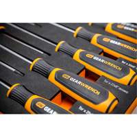 Jeu de tournevis bimat&eacute;riau Torx dans un plateau de rangement en mousse, 10 mcx Rock Safety Industrial Ltd