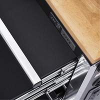 HDRC5212 HD Series Roller Cabinet, 12 Drawers, 51-1/4" W x 21" D x 40-3/10" H, Black Rock Safety Industrial Ltd