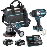 XGT Brushless 2-Tool Combo Kit, Lithium-Ion, 40 V Rock Safety Industrial Ltd