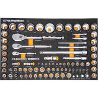 Mechanics Tool Set in Modular Foam Trays with Storage Unit, 194 Pieces Rock Safety Industrial Ltd