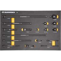 Mechanics Tool Set in Modular Foam Trays with Storage Unit, 247 Pieces Rock Safety Industrial Ltd
