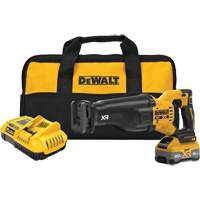 Scie alternative sans balai et sans fil MAX* XR avec XR POWERPACK, 20 V, Lithium-ion Bloc-pile, 3000 coups/min Rock Safety Industrial Ltd