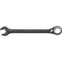 Metric Spline Combination Reversible Ratcheting Wrench, Black/Chrome Finish Rock Safety Industrial Ltd