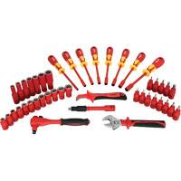 Jeu d'outils et douilles isol&eacute;s, 44 M Rock Safety Industrial Ltd