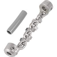 1-1/4" - 1-1/2" Standard Chain Knocker for 1/4" Chain Snake Cable Rock Safety Industrial Ltd