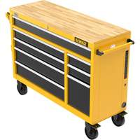 Heavy-Duty Mobile Workstation, 8 Drawers, 52" W x Yellow Rock Safety Industrial Ltd