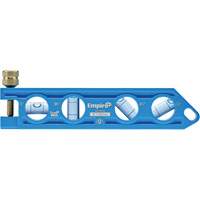 TRUE BLUE&reg; Die Cast Torpedo Level, 6" L, Aluminum, 4 Vials Rock Safety Industrial Ltd