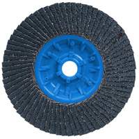 POWERBLEND TRM QC Flap Disc, 5" x 5/8"-11, Type 27, Z40 Grit, Zirconia Alumina Rock Safety Industrial Ltd