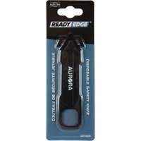 Couteau de s&eacute;curit&eacute; jetable , Acier inoxydable, Prise en Plastique Rock Safety Industrial Ltd