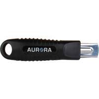 Couteau de s&eacute;curit&eacute; r&eacute;tractable standard, Acier inoxydable, Prise en Caoutchouc Rock Safety Industrial Ltd