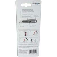 Couteau de s&eacute;curit&eacute; r&eacute;tractable standard, Acier inoxydable, Prise en Caoutchouc Rock Safety Industrial Ltd