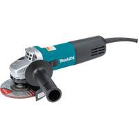 Angle Grinder with AC/DC Thumb Switch, 4-1/2", 120 V, 7.5 A, 11000 RPM Rock Safety Industrial Ltd