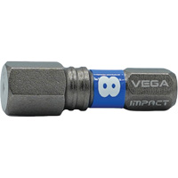 Embout Impactech, Hexagonale, 8 mm, Prise 1/4" Rock Safety Industrial Ltd