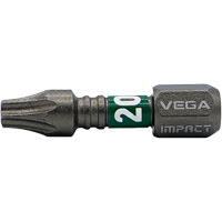 Embout Impactech, Torx inviolable, T-20, Prise 1/4" Rock Safety Industrial Ltd